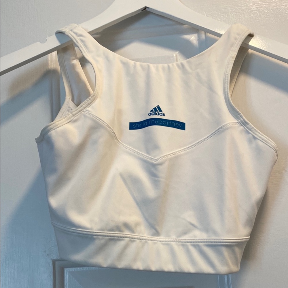 Adidas Stella McCartney White Sports Bra Size XS